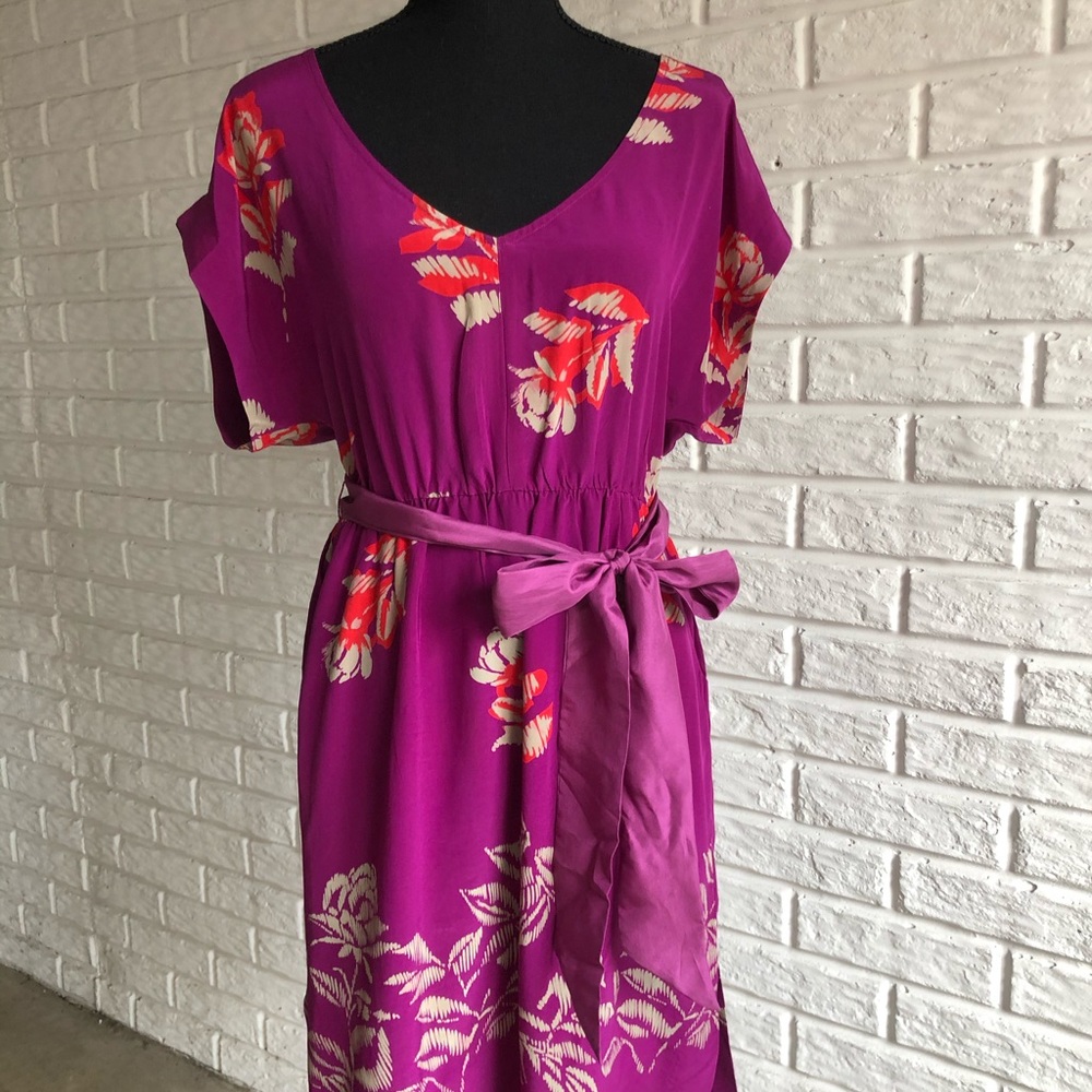 Anthropologie Moulinette Soeurs Silk Dress